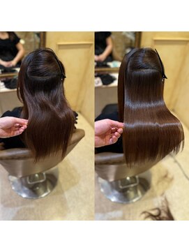 ジュネス 相模大野(JEUNESSE) プレミアムエステ縮毛矯正【相模大野/髪質改善/縮毛矯正】