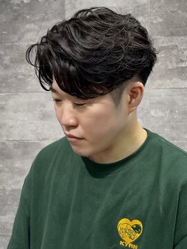 アノ 別府店(Ano.) 大分ニュアンスパーマセンターパートフェザーパーマ毛流れパーマ