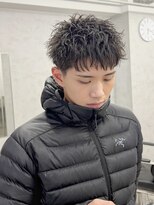 ネクストメンズ 表参道(NEXT men's)&nbsp;MEN’S HAIR/サーフカール/刈り上げセンターパート/渋谷