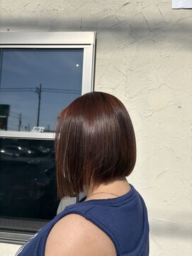 ブレイク 袋井店(BREK) 前下がりショートボブ／小顔カット