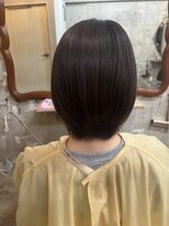 くらげ美容院 武蔵小杉&nbsp;ツヤツヤショートボブ