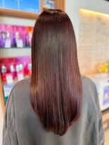 ヘアリゾート粋 ティガ 池袋店(tiga) 艶髪ロング/ストレート/髪質改善/ブラウン