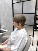 白髪ぼかし/脱白髪染め/脱白髪染めハイライト/透明感