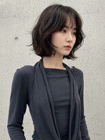 エイチ ウルフカット 大阪梅田(811) フェイスフレーミングネオウルフくびれボブウルフパーマミニボブ