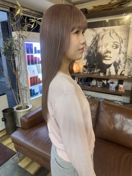 コレットヘアー ザモリオカ(Colette HAIR the MORIOKA) pink beige