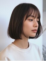 ロディーナ 大口 新子安(rodina)&nbsp;ミルクティーブロンド/ダークブルー/デジタルパーマ/大口新子安