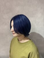 ノアル 大宮店(NOAHL)&nbsp;アクアブルー/髪質改善/透明感カラー/寒色カラー
