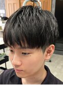 リバースセンターパート/ニュアンスウルフ/ダウンバング/津田沼