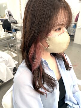 イロウ 山口どうもん店(IROW) ピンクイヤリングカラー