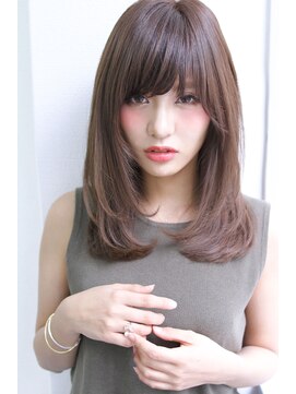 ロゼ 石橋(Rose) 【Rose】やわらかストレート×セミロング★