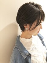 グランドライン(GRAND LINE)&nbsp;《GRANDLINE 松本祐太朗》大人抜け感ショート　アッシュブラック