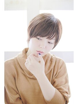 ポルトアズール(porteazur) 艶カジュアルショート