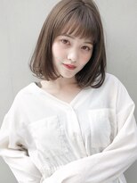 ルティア(Lutia)&nbsp;ワンカールボブ ベージュブラウン！