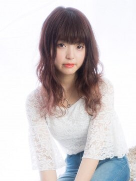 クアトロ グランシュ 川崎店(QUATRO × GranCieux) 【QUATRO】モテカワ♪グラデーションウェーブ