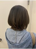 ボブレイヤースタイル☆乾くのもスタイリングもしやすいように！