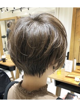 ビューイースト 亀戸 錦糸町(VIEW EAST) 簡単スタイリングショート◇アッシュブラウン