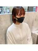 顔まわりカラー