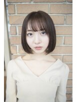 サロンドミルク 原宿(salon de MiLK)&nbsp;【salon de MiLK 原宿】ショートボブ×シルバーラベンダー