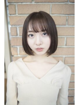 サロンドミルク 原宿(salon de MiLK) 【salon de MiLK 原宿】ショートボブ×シルバーラベンダー