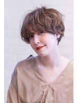 ラレイ(Lalei)&nbsp;＊大人かわいいマッシュショート　くせ毛風パーマ　辻幸奈