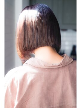 エマ 照国店(EMMA) ボブ　髪質改善／白髪改善／白髪ぼかし／脱白髪ぞめ／縮毛矯正