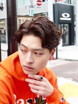 サロンドミルク 新百合ヶ丘店(salon de MiLK)&nbsp;センターパート　ソフトツイストスパイラル  【新百合ヶ丘】