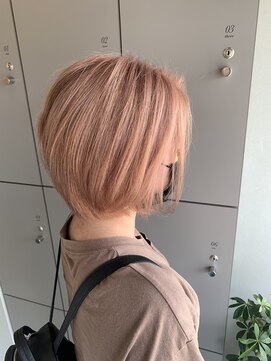 エイト 沖縄豊崎店(EIGHT toyosaki) 【EIGHT 豊崎】お客様スタイル_グレーピンク