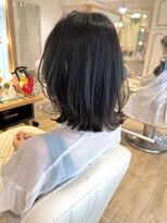 ネオリーブ チロル 横浜西口店(Neolive CiroL.)&nbsp;外ハネボブ　縮毛矯正　大人可愛い　くびれボブ