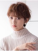 ショートボブ 大人可愛い 美シルエット 青山 表参道 30代40代