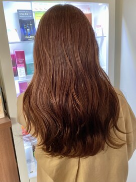 ライン アイ(LINE. ai) 【中村真二】波巻きロング/イルミナカラー(アンバー)