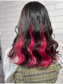 10代／20代／インナービビットピンクカラー
