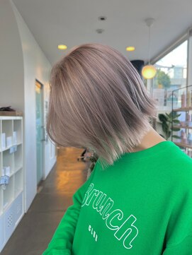 ディフィーノ 青山(DIFINO) タッセルボブ×ラベンダーミルクティー