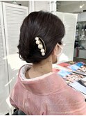 【卒業式】和装ヘアセット＋カンザシ