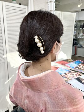 エフジェイメイド(F.J.MADE.) 【卒業式】和装ヘアセット＋カンザシ