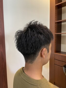 ヒロギンザ 大阪本店(HIRO GINZA) スパイキー×ツーブロショート