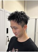【平山明樹】縦落ちハードツイスト+スパイキーショート