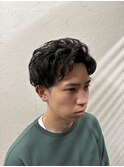 ふんわりアレンジパーマスタイル