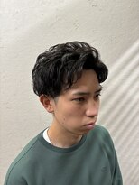 イナバ(Hair Life INABA) ふんわりアレンジパーマスタイル