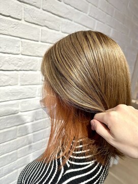 ヘア スパ ビューティー エールフォルム(HAIR SPA BEAUTY YELLFORME) ハイトーンベージュ×インナーカラー★