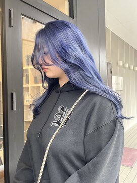 シオ(Sio.) 色落ちsilver☆ lavender blue