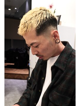 ケシキ大名(keshiki) ローフェードクロップピンパーマ/keshiki 大名