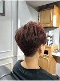 40代～の刈り上げベリーショートスタイル。【桜木町駅】