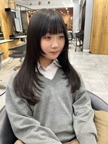 カーサ バイ ハミュウ たまプラーザ(CASA by Humium)&nbsp;大人美人艶カラーベージュ小顔カット透明感レイヤーロング