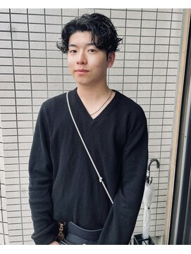 ミュール(meulu-) 七三ラフパーマ