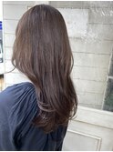 赤羽2025人気冬トーンダウン艶イルミナカラー