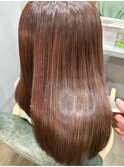 艶髪ストレート　髪質改善