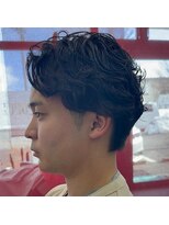 ポプラル(POPULAR)&nbsp;/センターパートゆるふわパーマ