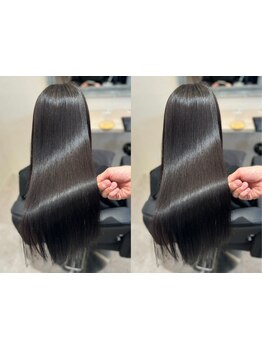 【カット+カラー+毛髪診断付きカスタムTr\12000】圧倒的な仕上がりのオーダーメイド式トリートメントで艶UP