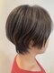 イグレック 庄内本店(igrek)の写真/ニュアンスや質感に1mm単位でこだわる繊細なカットで、女性らしい柔らかいショートスタイルに仕上げます◎