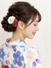 花火大会ヘアセット＊